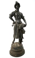 Sylvain Kinsburger statue of a  Woman