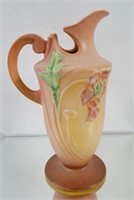 Roseville  876  "Poppy" pitcher - pink