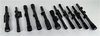 Collection of Vintage Rifle Scopes