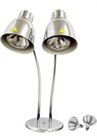 KOUWO Food Heat Lamps with Dual 250w Bulbs Food