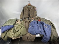 Group of Assorted US Military Uniforms