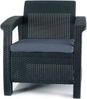 SEALED $300 Keter Corfu Armchair All Weather