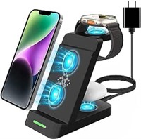 SPGUARD 3 in 1 Wireless Charging Station