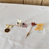 Maple Festival Stick Pin, Assorted