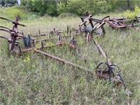 older cultivator, Will need tires,