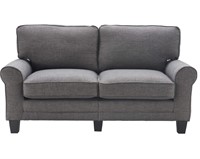New Serta Copenhagen 61” Loveseat Sofa in Gray