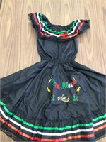 12- New Tri Color Viva Mexico Fiesta Dress sz 4-8