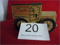 Vintage Wood Coca Cola Music Box