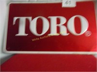 Metal Toro Sign