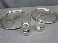 1800 Tequila Dispensers & Stoli Serving Trays
