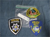 police patches .