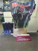 ~1987 King Kong Lives Movie Standee Very Rare