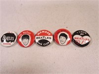 (5) Vintage Original 1964 Seltabe Beatles Fan