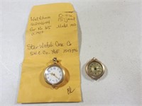 Waltham & Cleo Wind Up Small Pocket Watches For