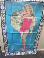 Marilyn Monroe Cloth Wall Tapestry