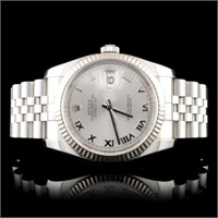 Rolex DateJust 18K/SS 36MM Wristwatch