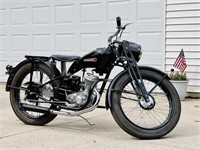 1950 Harley Davidson Hummer Motorcycle