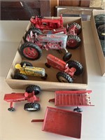 Diecast tractors