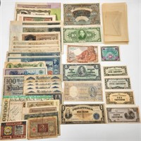FOREIGN CURRENCY GERMANY JAPAN WWII ETC