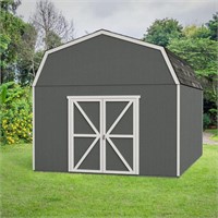 Do-it-Yourself Wooden Storage Shed 12 x 16