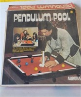 Vintage Pendulum pool game.