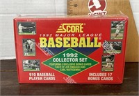 Sealed 1992 Score baseball collector cards set