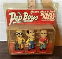 The Pep Boys bobble heads
