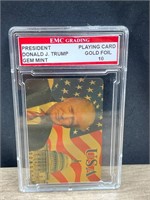 President Donald Trump Graded Card