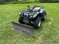 2003 Yamaha 400 ATV with Plow - Titled