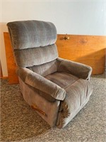 LazyBoy recliner- showing moderate wear