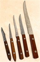 5 pcs- Warther & Son knives