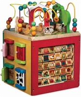 Wooden Activity Center for Kids 1 year +