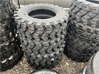 4 Unused 10-16.5 SKS9 Skid Steer Tires