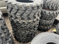 4 Unused 12-16.5 SKS9 Skid Steer Tires