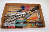 VISE GRIPS, SCREWDRIVERS, PLIERS & MORE