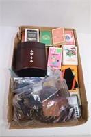 FURNITURE MOVERS, PLAYING CARDS, CALCULATORS &