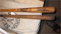 Baseball Bats: Stargill K55, #125 Louisville Slugg