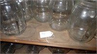 30 - qrt canning jars, clear