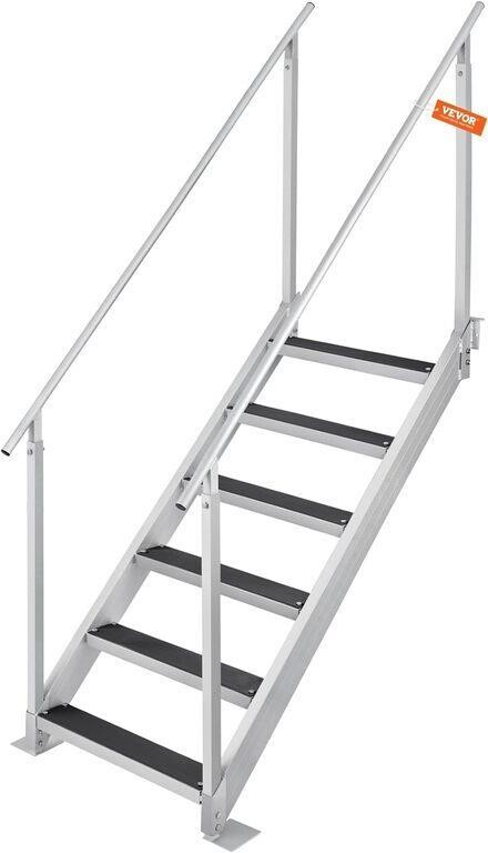 READ VEVOR Dock Ladder 6 Steps  500lbs
