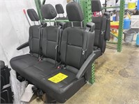 SPRINTER VINYL SEATS - 1- BENCH / 1- TRI-SPLIT (SM