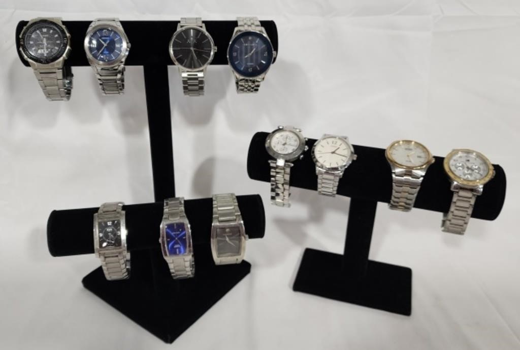 Collection of 11 Men's Watches.