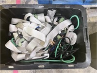 ASSORTED TIE DOWNS (1 TOTE)
