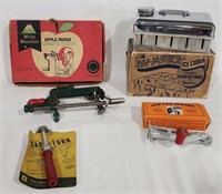 Vintage Kitchen Items in Original Packaging