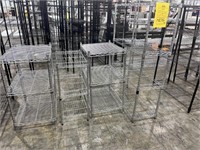 SECTIONS BLACK METRO RACKING - APPROXIMATELY 60x36