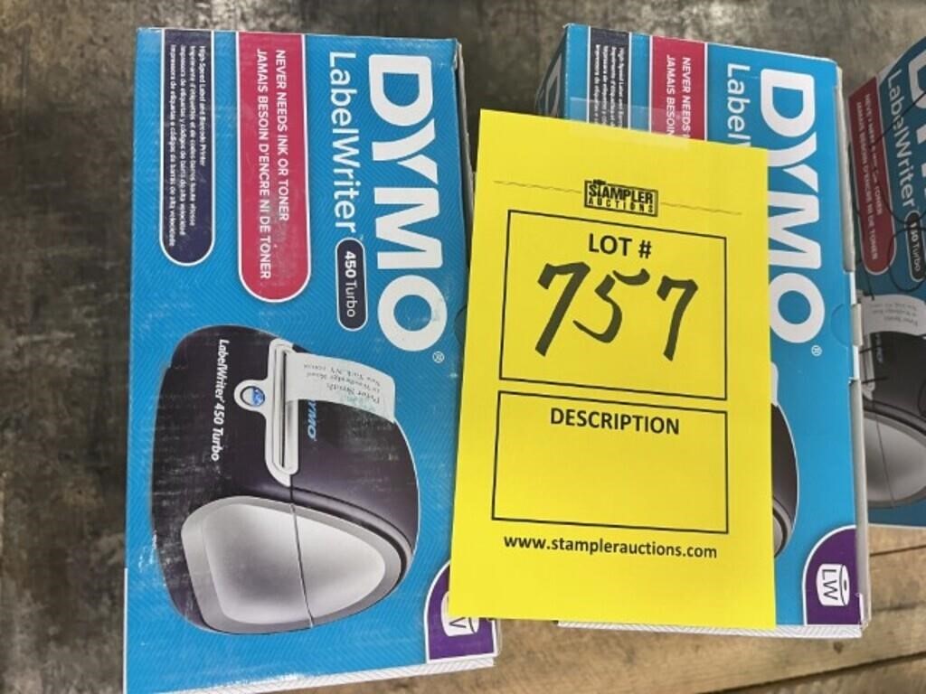 DYMO 450 TURBO WIRED LABEL WRITERS (NEW)