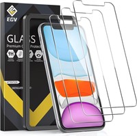 [3 Pack] EGV Screen Protector for iPhone 11