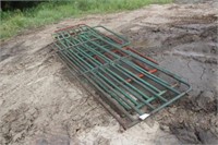 (5) Assorted Tube Style Gates, Approx 8Ft-18Ft
