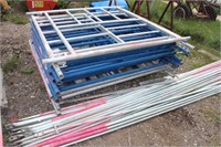 7 Sections of Scaffolding & Accessories