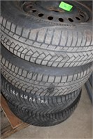 2 Continental Winter Contact Tires 235/65 R17