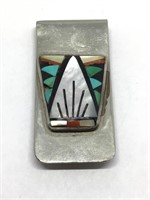 Zuni made money clip